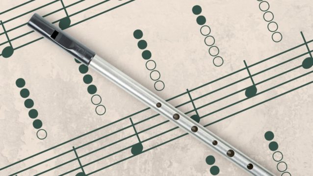 Tin Whistle Fingering Chart Preview