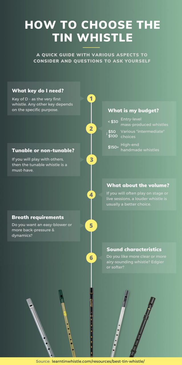 How to choose the tin whistle