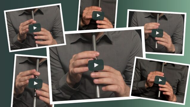 Tin Whistle Course - HD tutorial videos