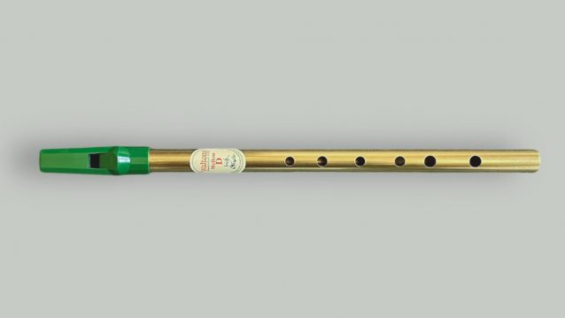 Waltons Mellow tin whistle full front view