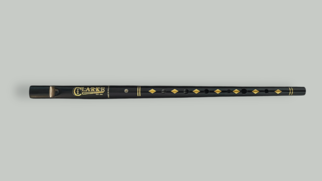 Clarke original tin whistle full front view