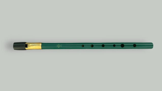 Compass tin whistle full front view